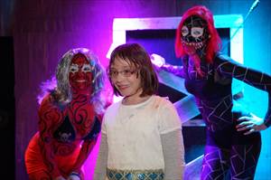 Zombie dancers and our supporter. 